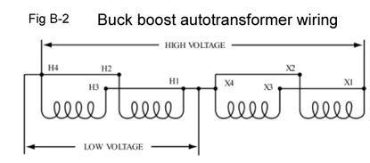 buck boost wiring and diagram 